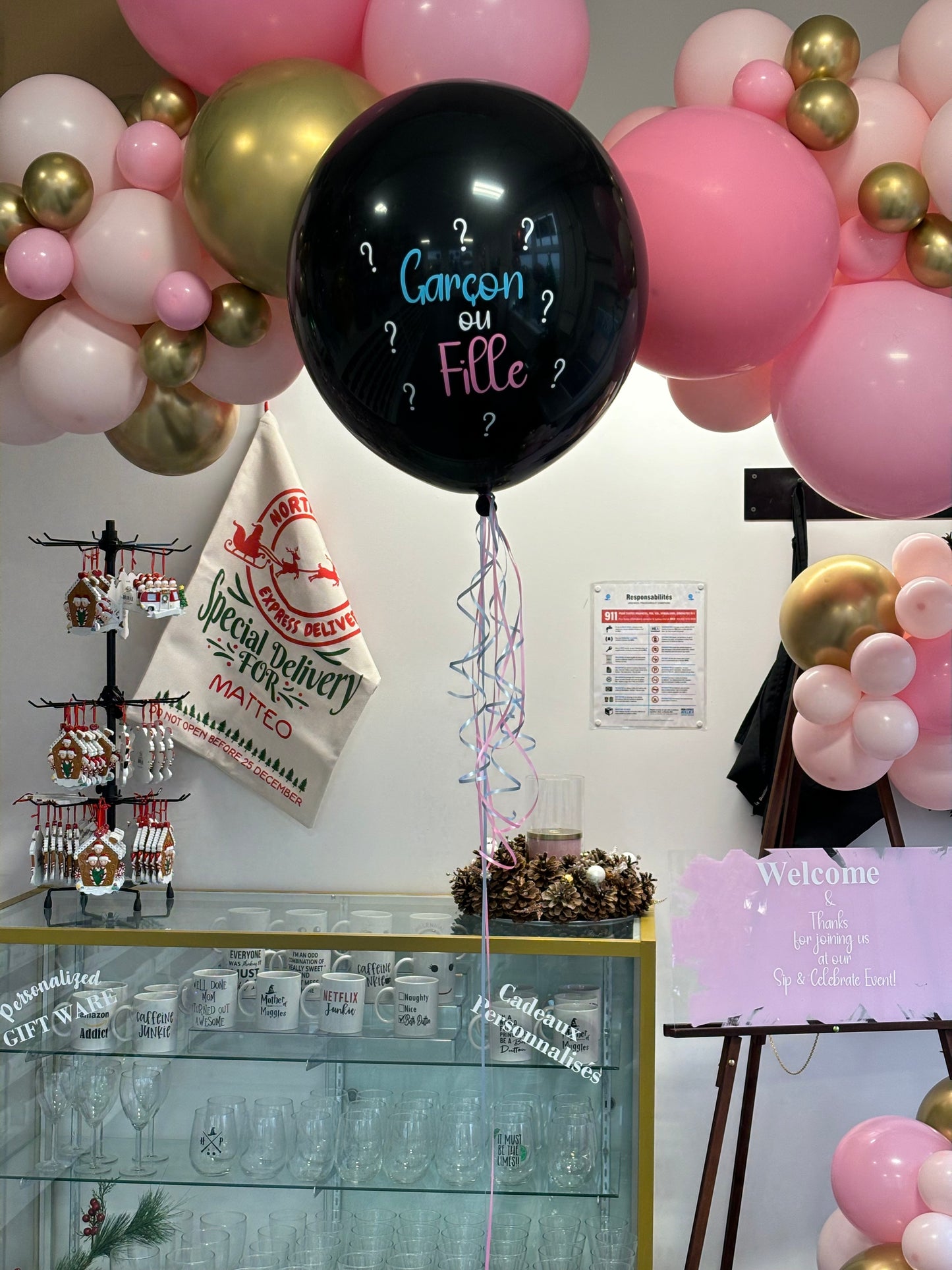 Gender Reveal Pop Balloon