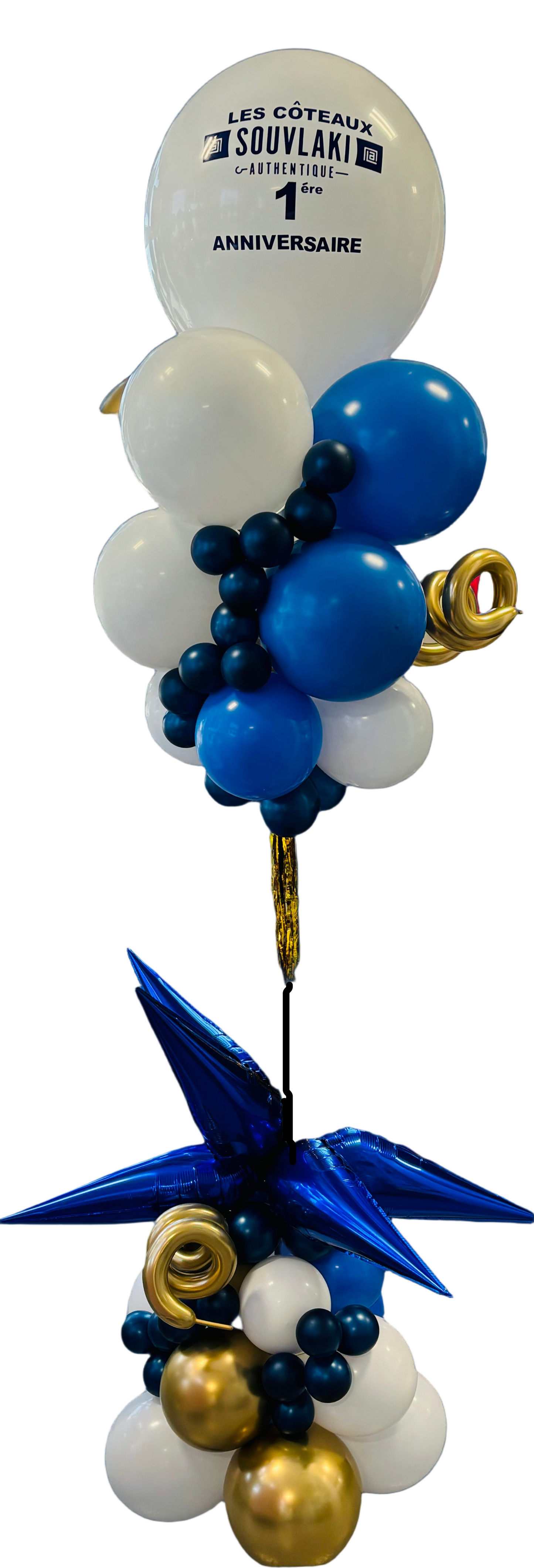Birthday Bash Pillar - Deluxe
