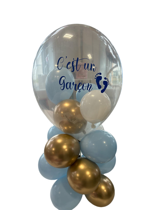 Baby Shower Balloon Table Centerpiece
