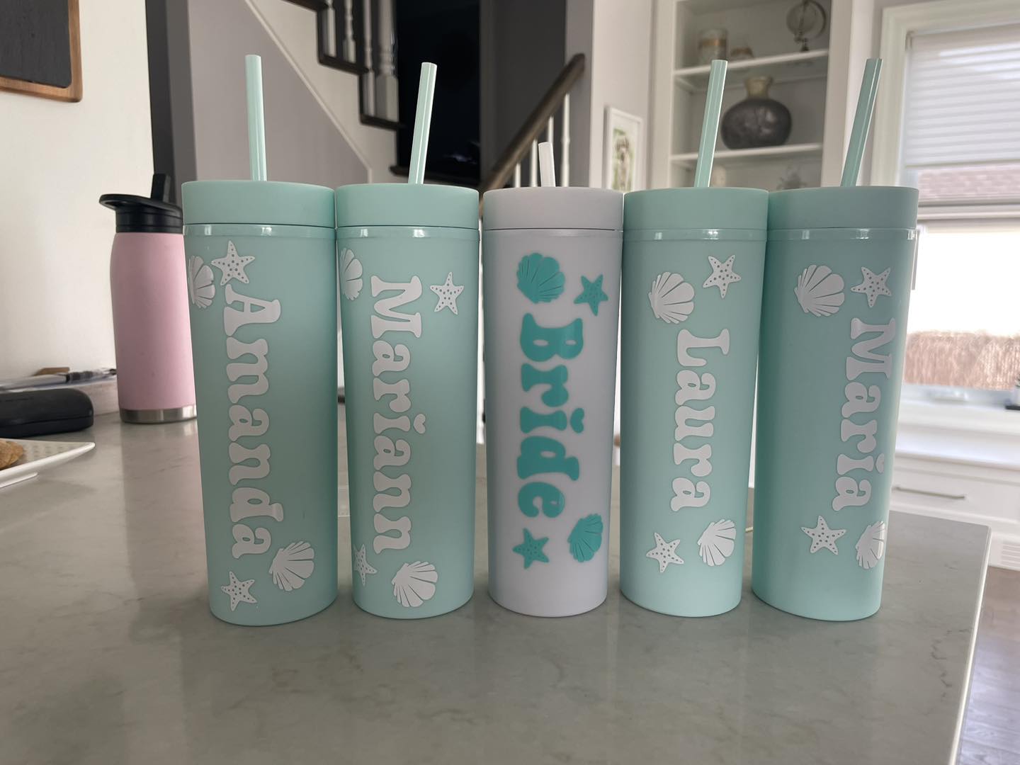 Matte 15 oz water bottle