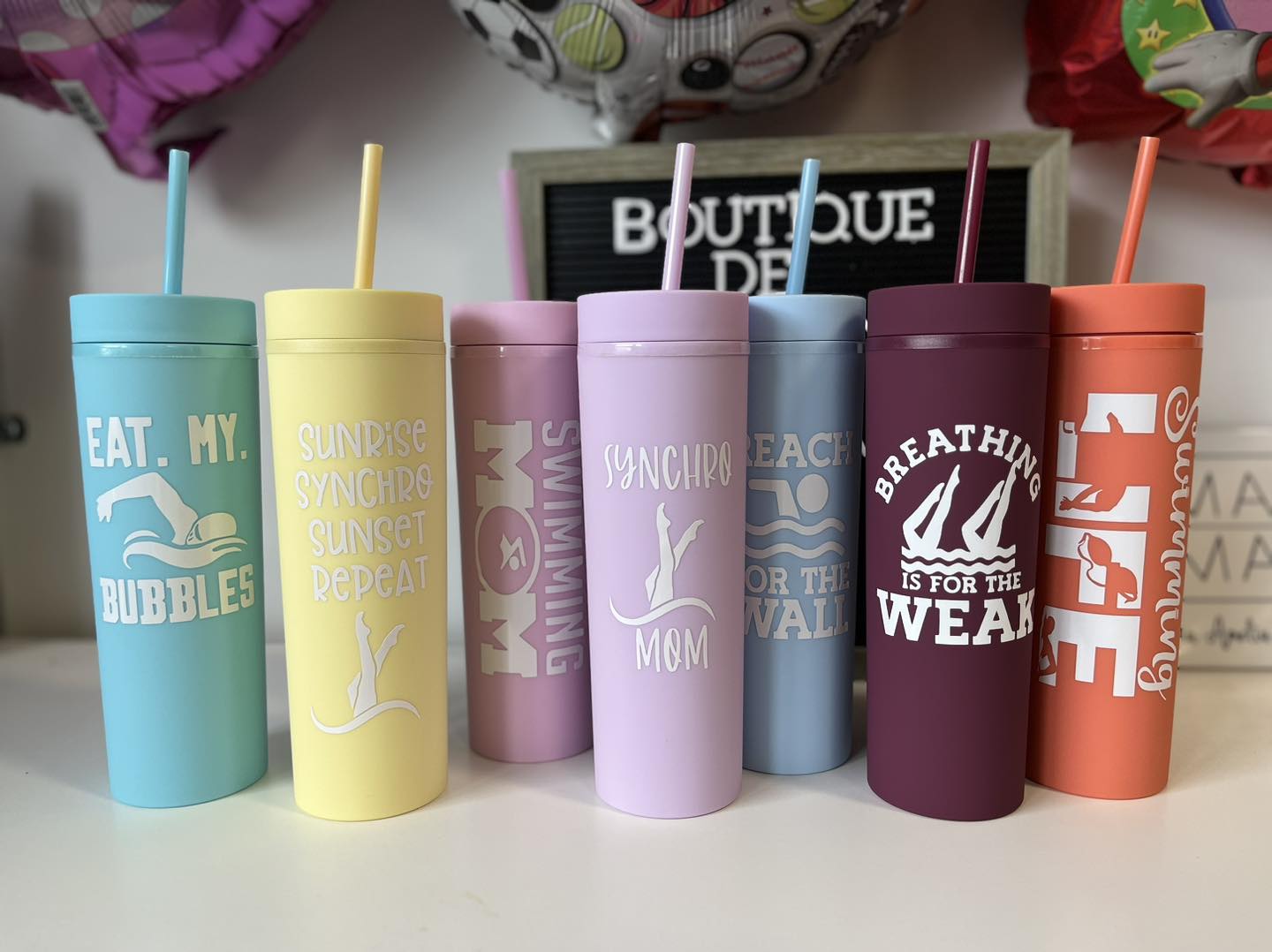 Matte 15 oz water bottle