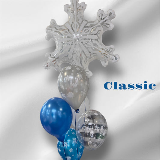 Traditional Christmas Balloon Bouquet