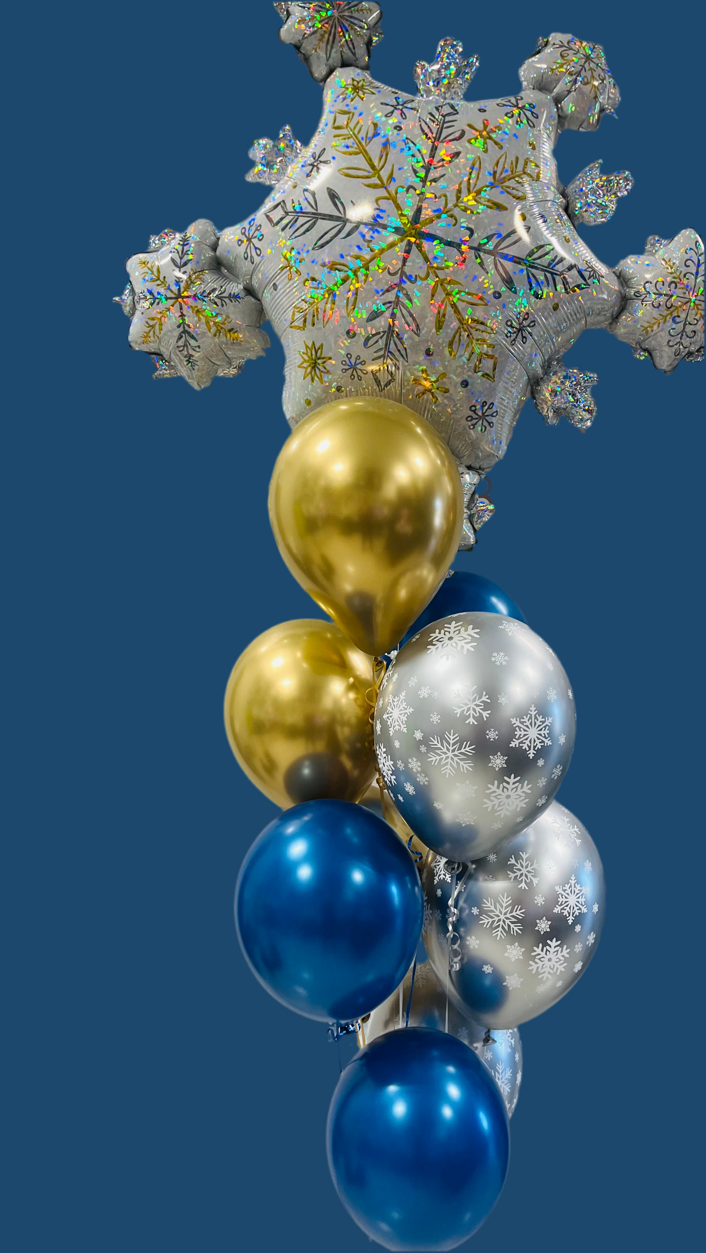 Traditional Christmas Balloon Bouquet