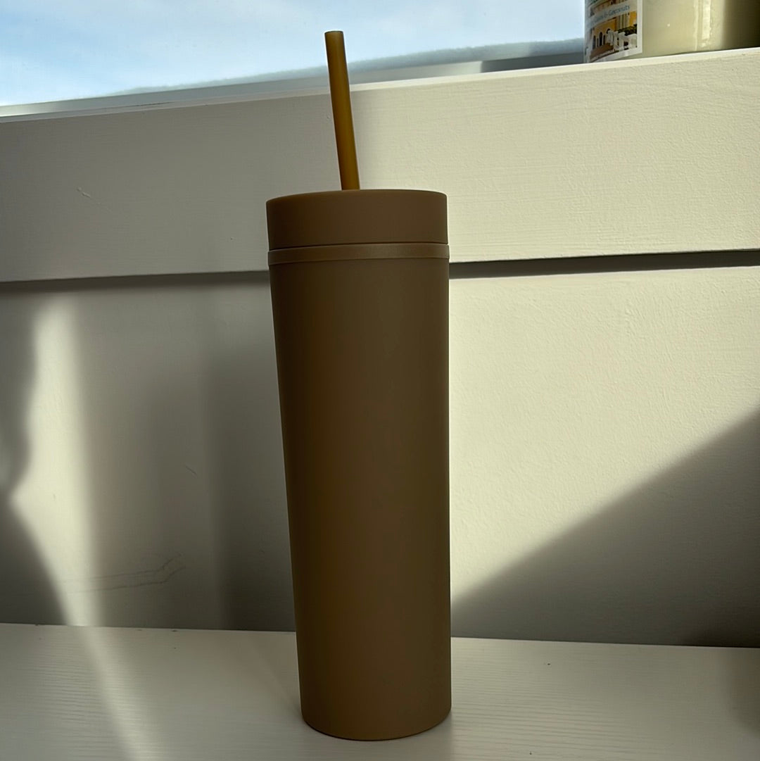Matte 15 oz water bottle