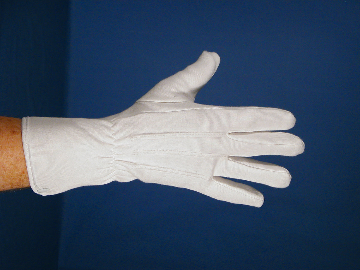White Deluxe Gloves
