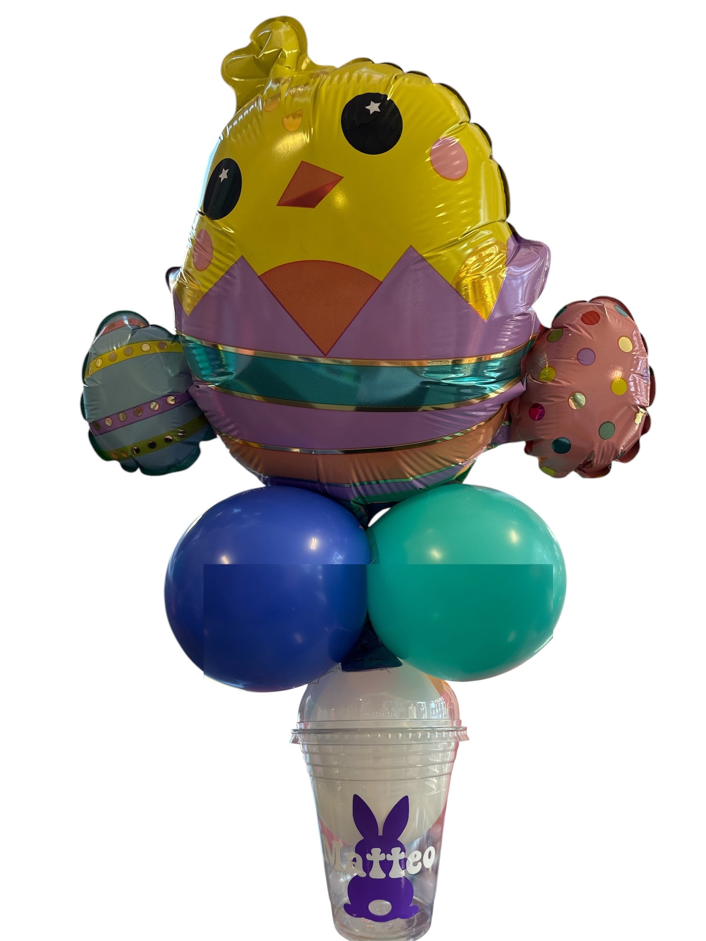 Easter Balloon Chocolate Cups