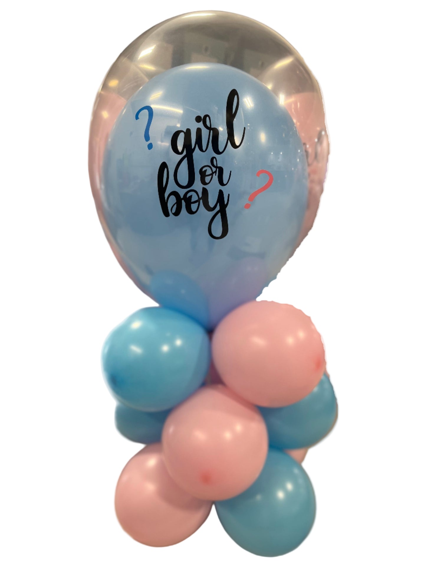 Baby Shower Balloon Table Centerpiece