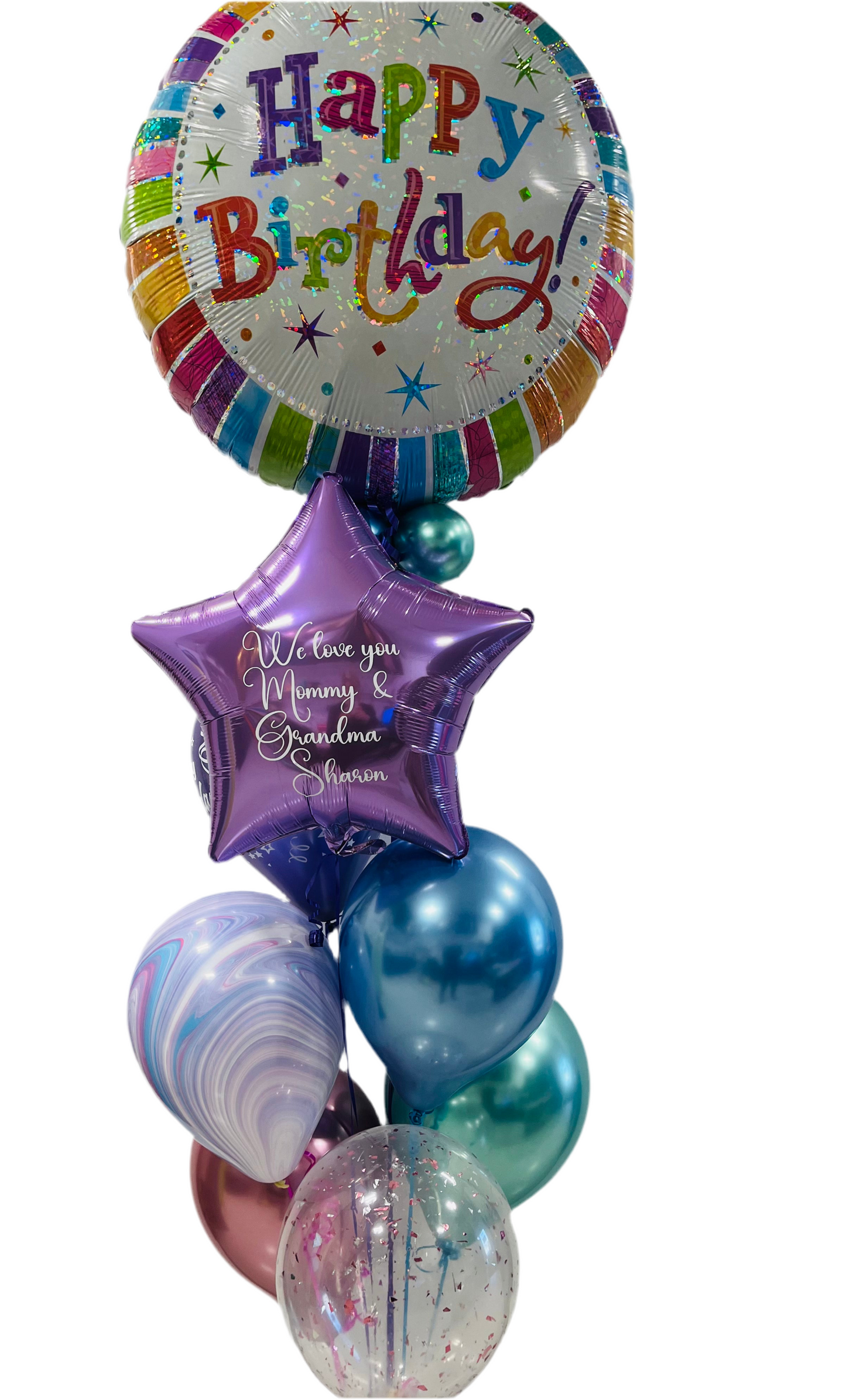 Bouquet de ballons Supershape