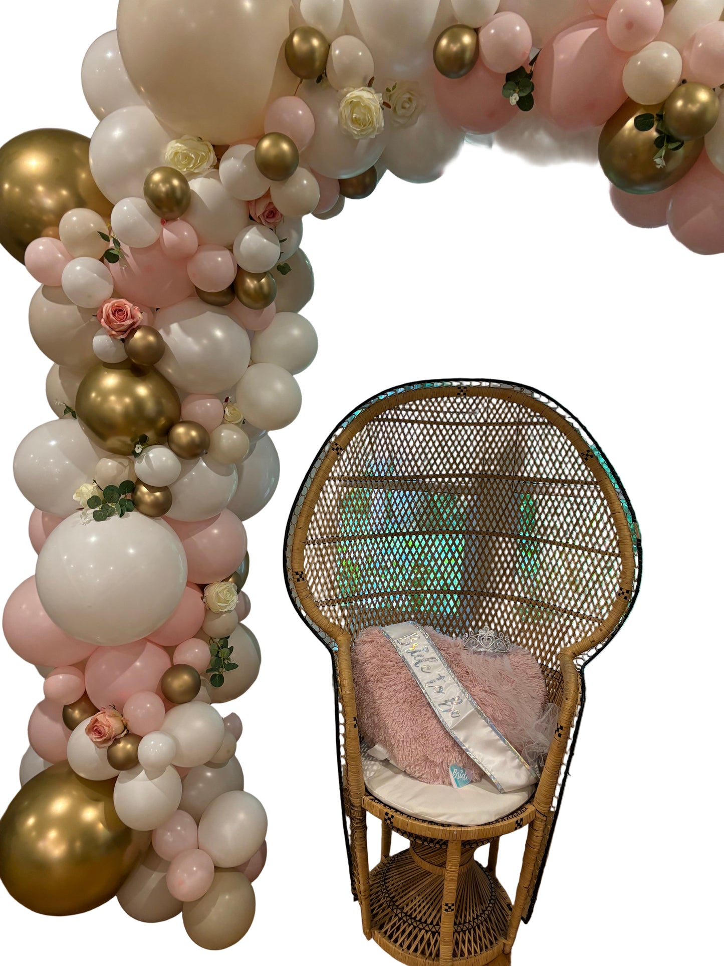Bridal Shower Balloon Demi-Arch