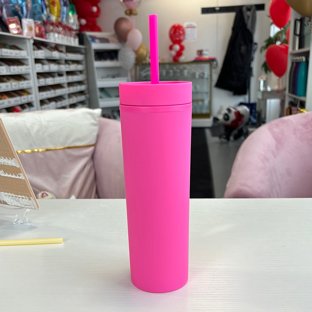 Matte 15 oz water bottle