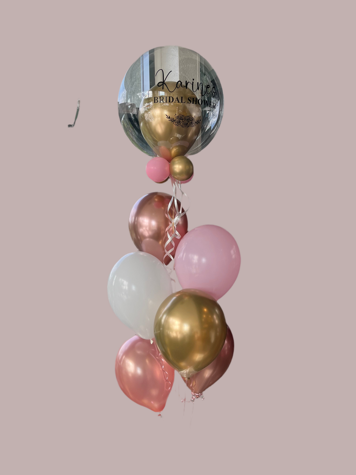 Bridal Shower Bubble Balloon Display
