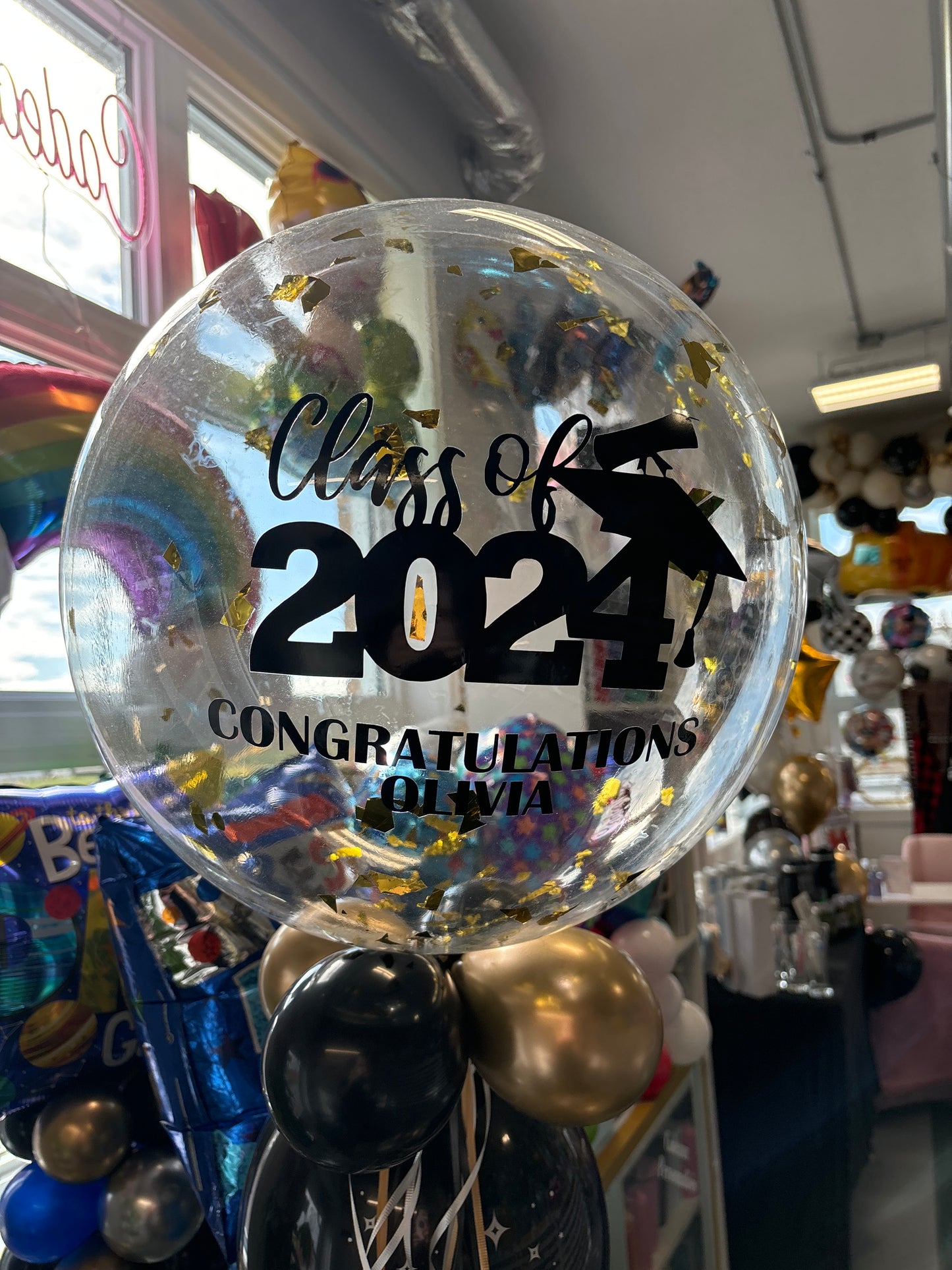 Grad Bubble Balloon