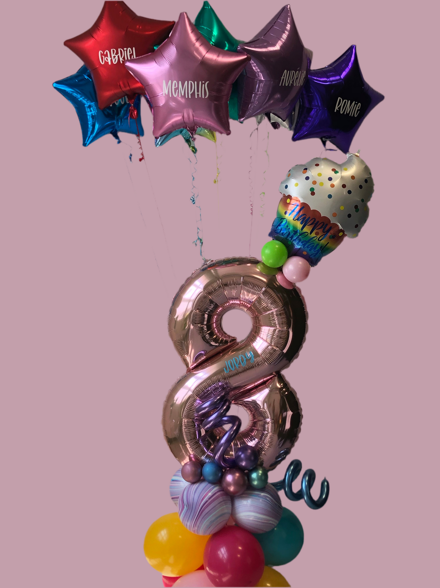 Classic Balloon Marquee Bouquet
