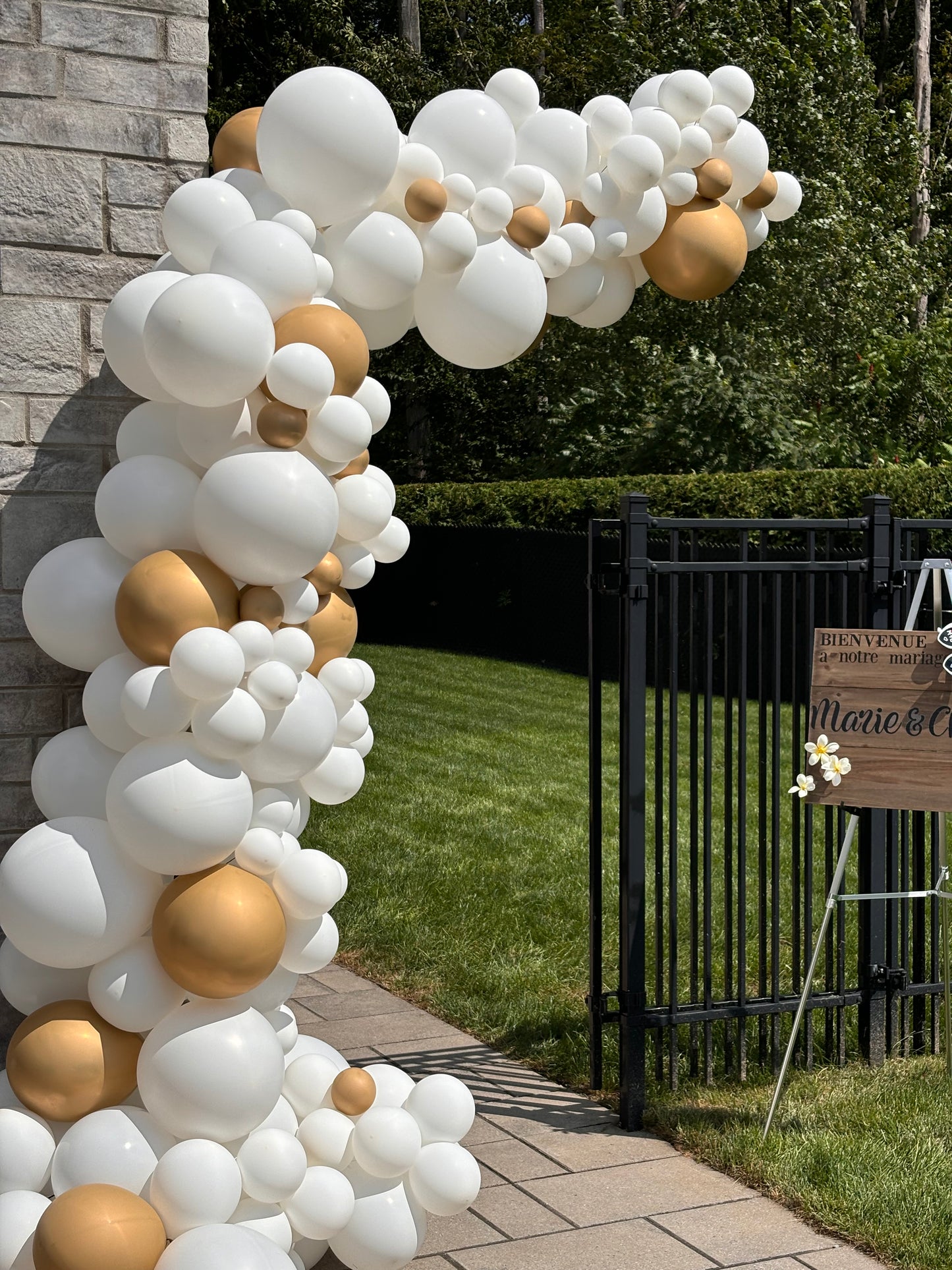 Bridal Shower Balloon Demi-Arch