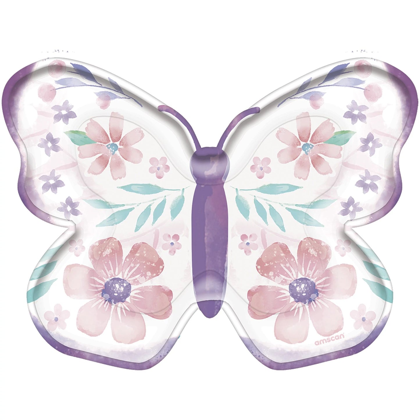 Butterfly Shaped Foil Plate
