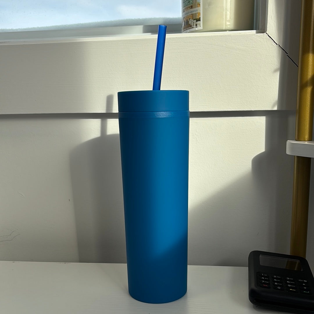 Matte 15 oz water bottle