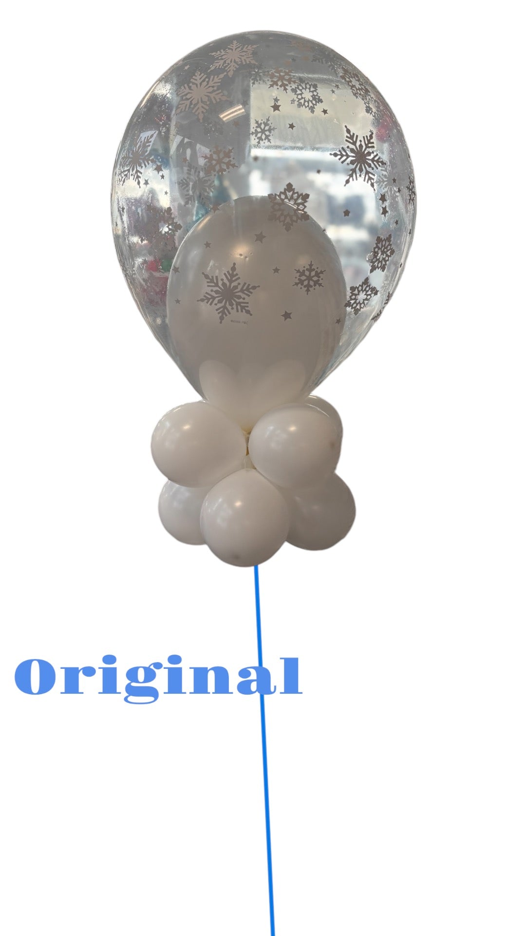Transparent Holiday Balloon Bouquet