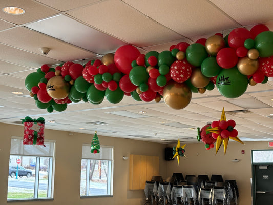 Holiday Balloon Garland