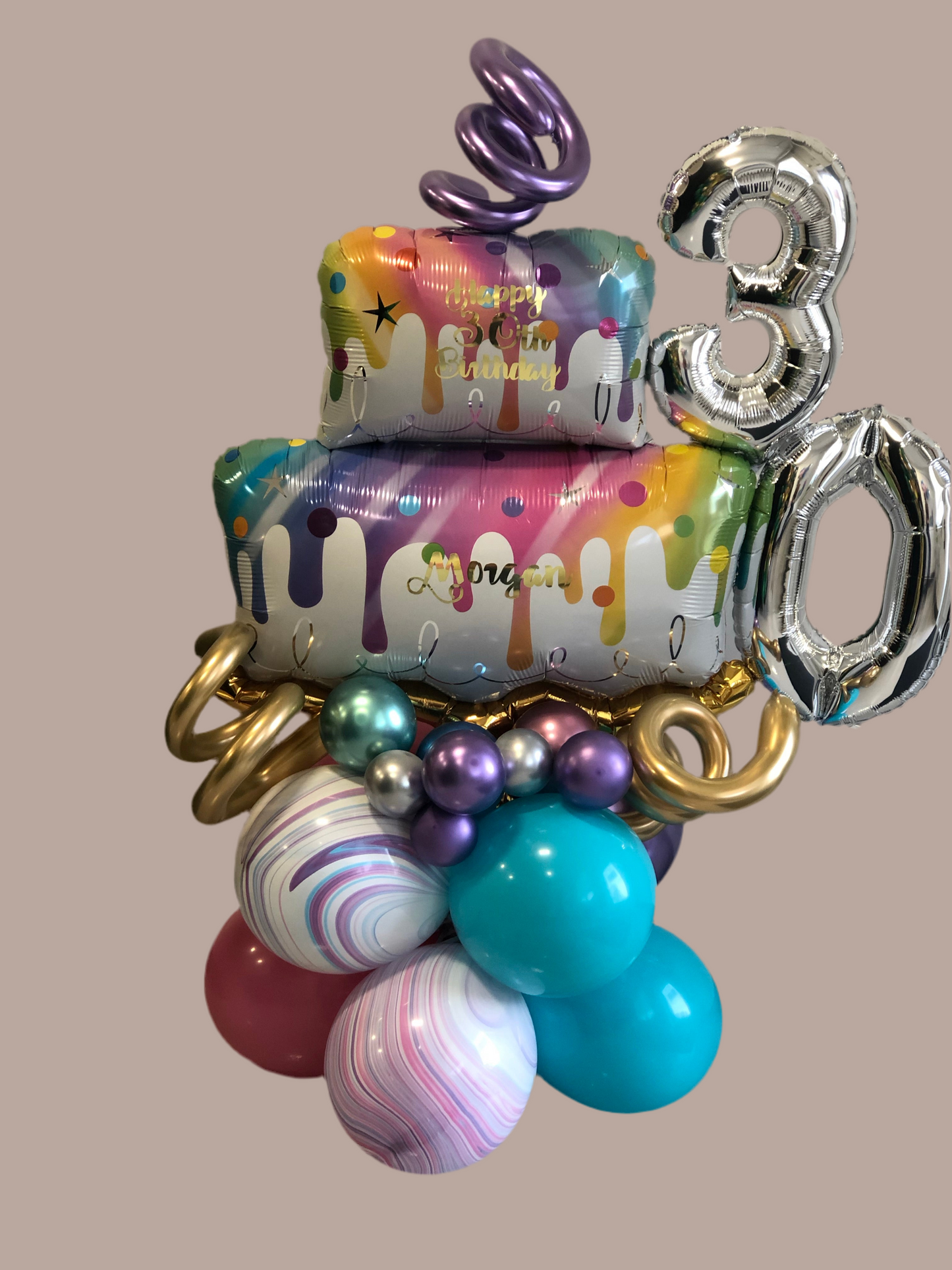 Classic Balloon Marquee Bouquet