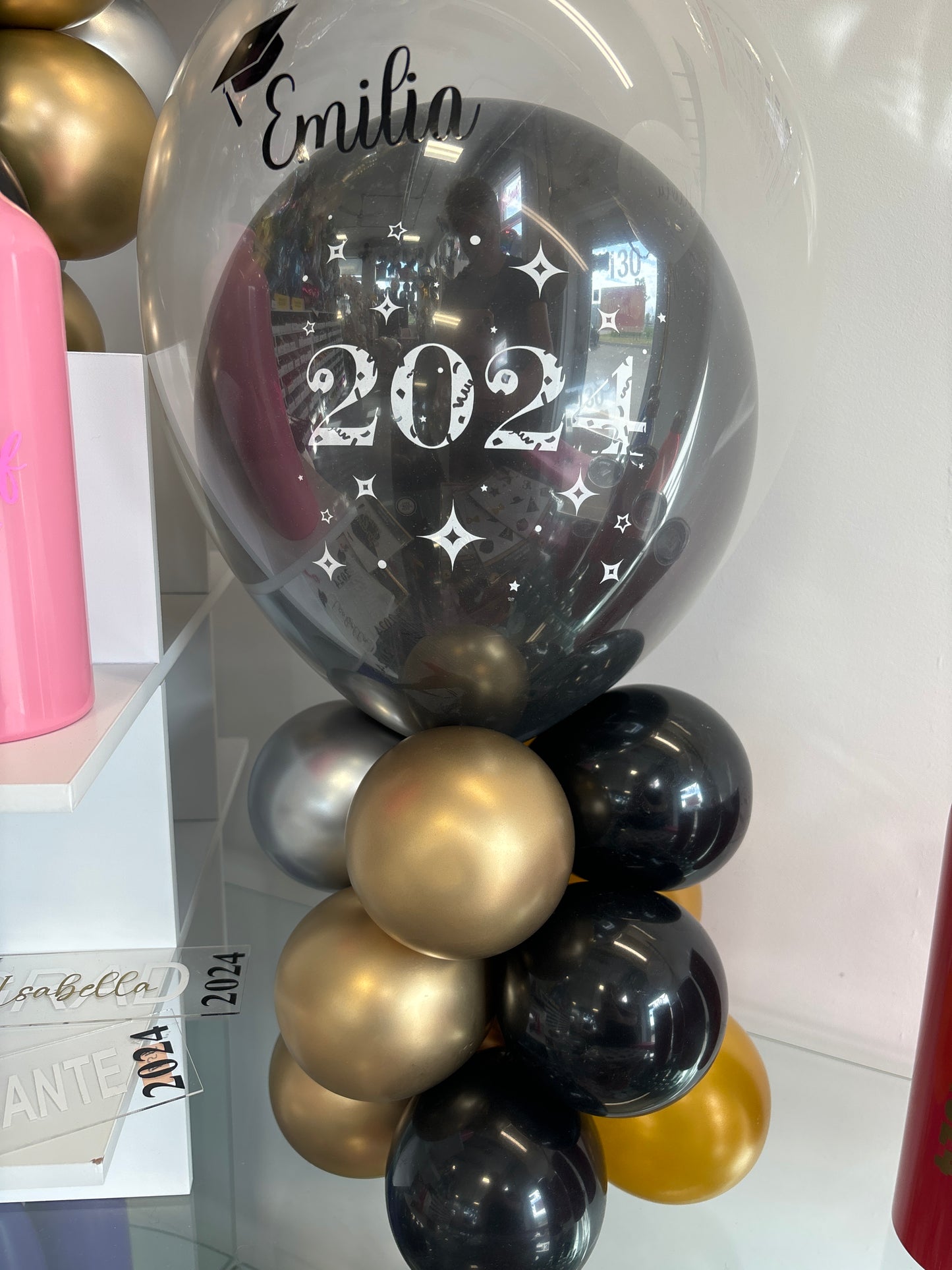 2026 Grad Balloon Table Centerpiece