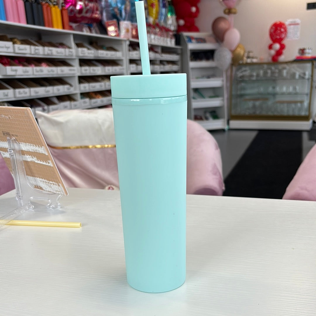 Matte 15 oz water bottle
