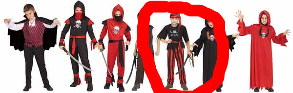 Jolly Roger Pirate Costume