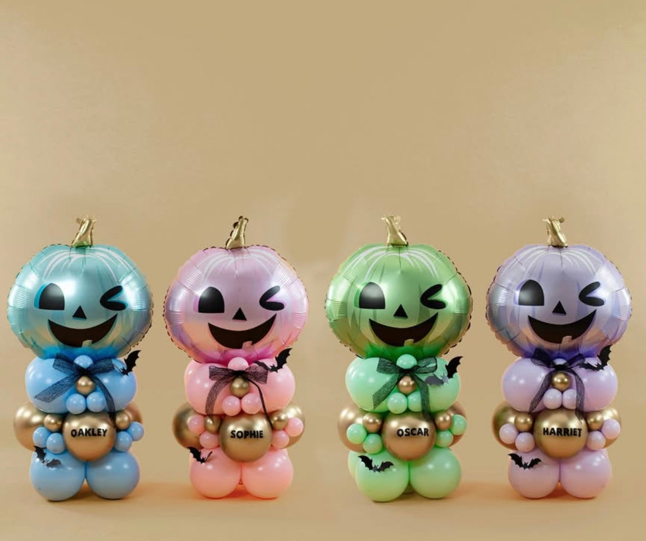 Cutest Pumpkin balloon stack