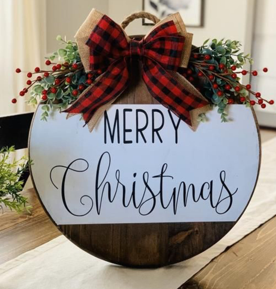 Holiday DYI Sign event