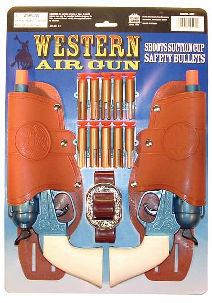 Western Air Pistol Double Holster