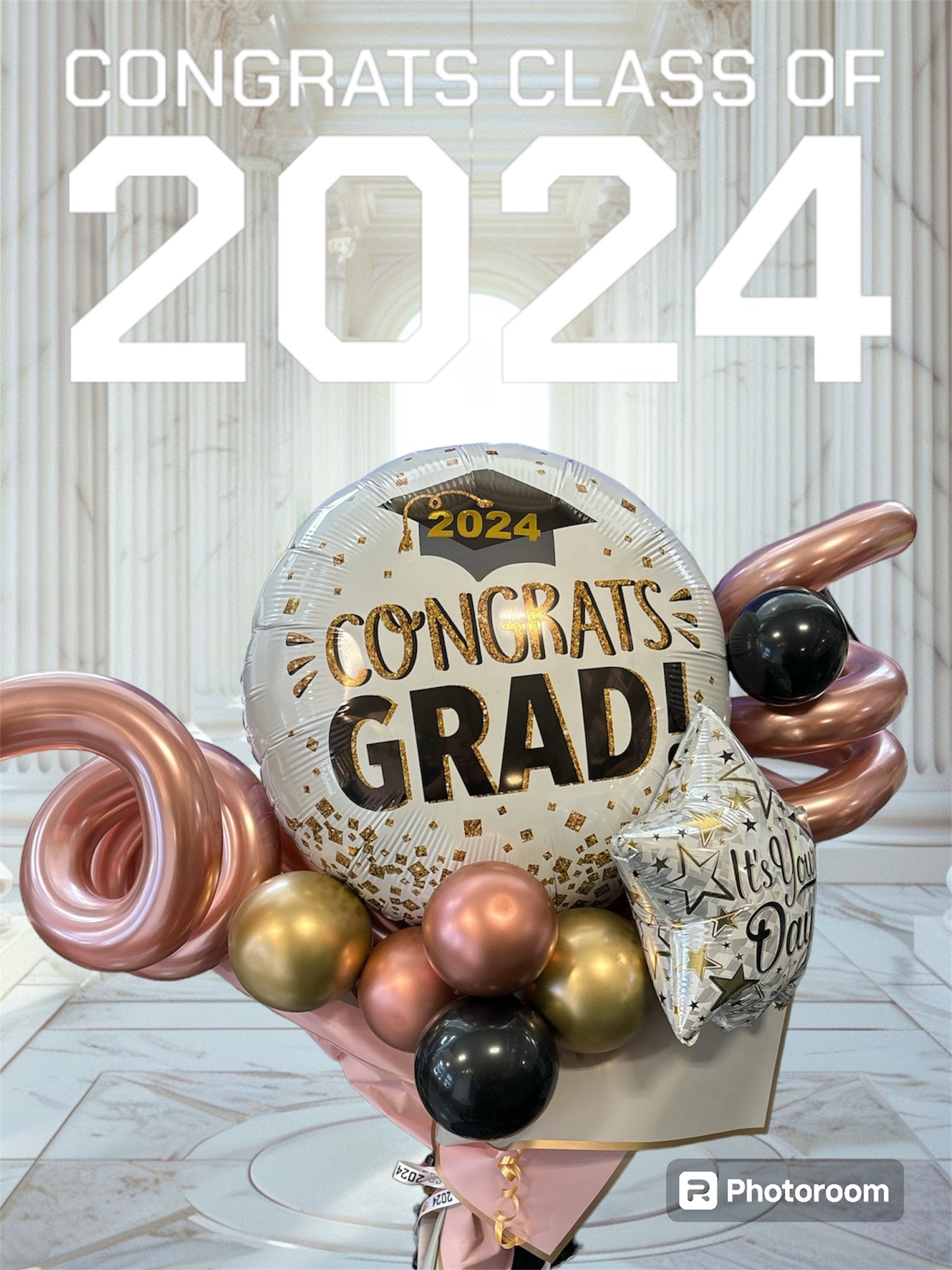 Grad Balloon Bouquet