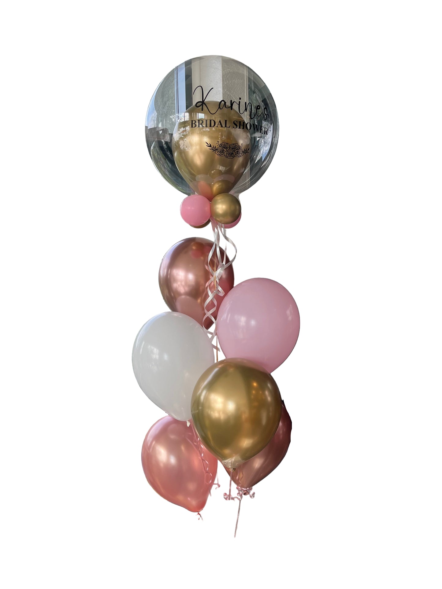 Bridal Shower Bubble Balloon Display