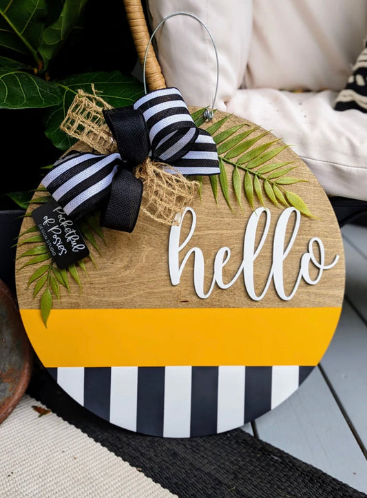 Fall Sign Decorating