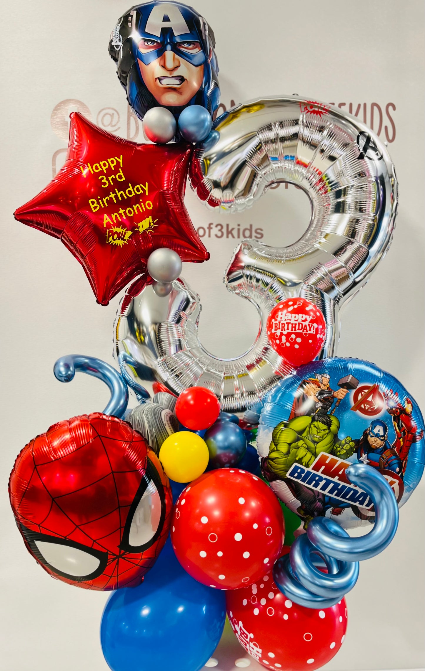Classic Balloon Marquee Bouquet