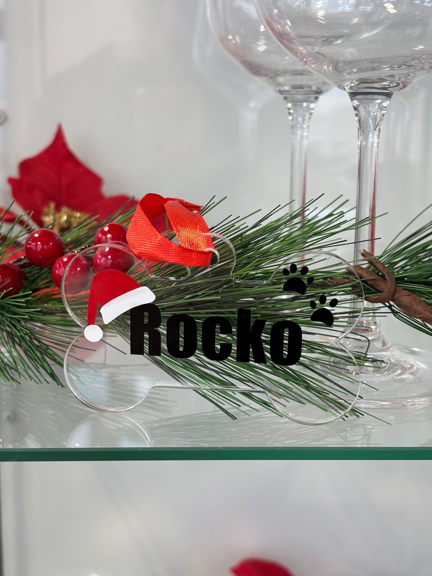 Décoration de Noël pour chien - Personnalisée
