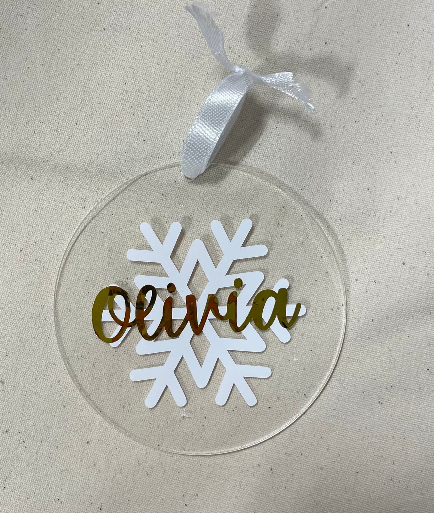 Holiday Ornament - Acrylic