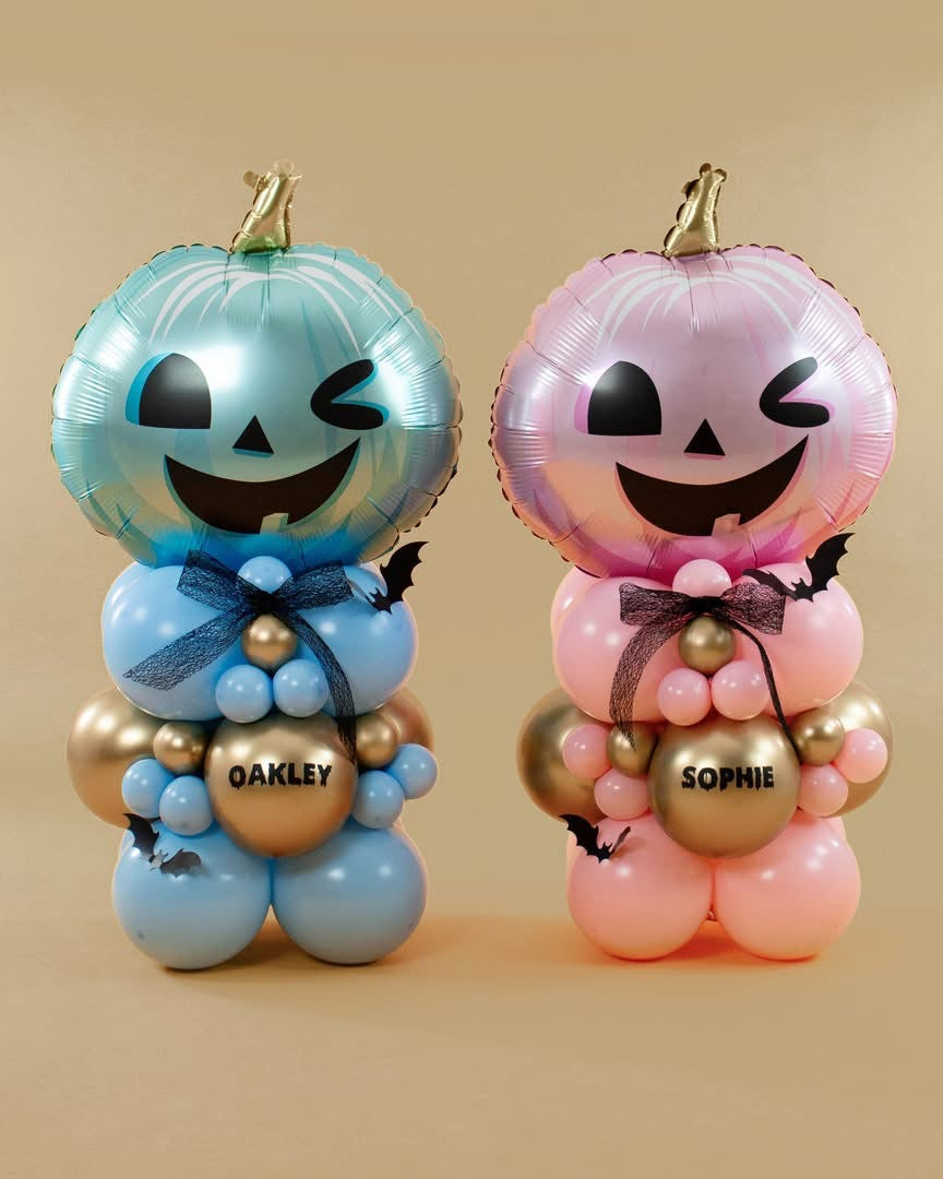 Cutest Pumpkin balloon stack