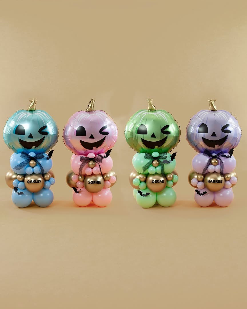 Cutest Pumpkin balloon stack
