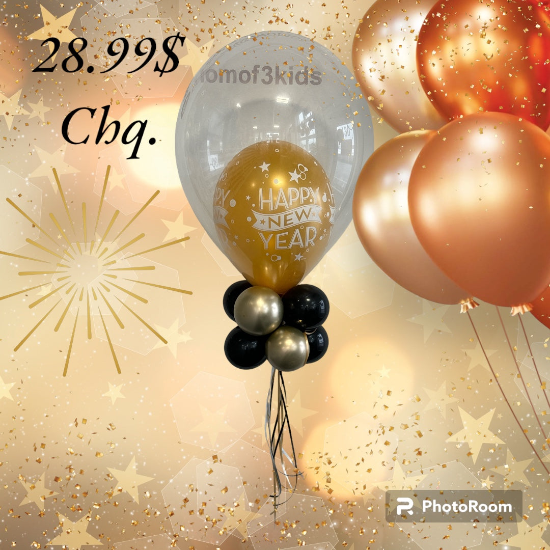 New Year’s Eve Table Display