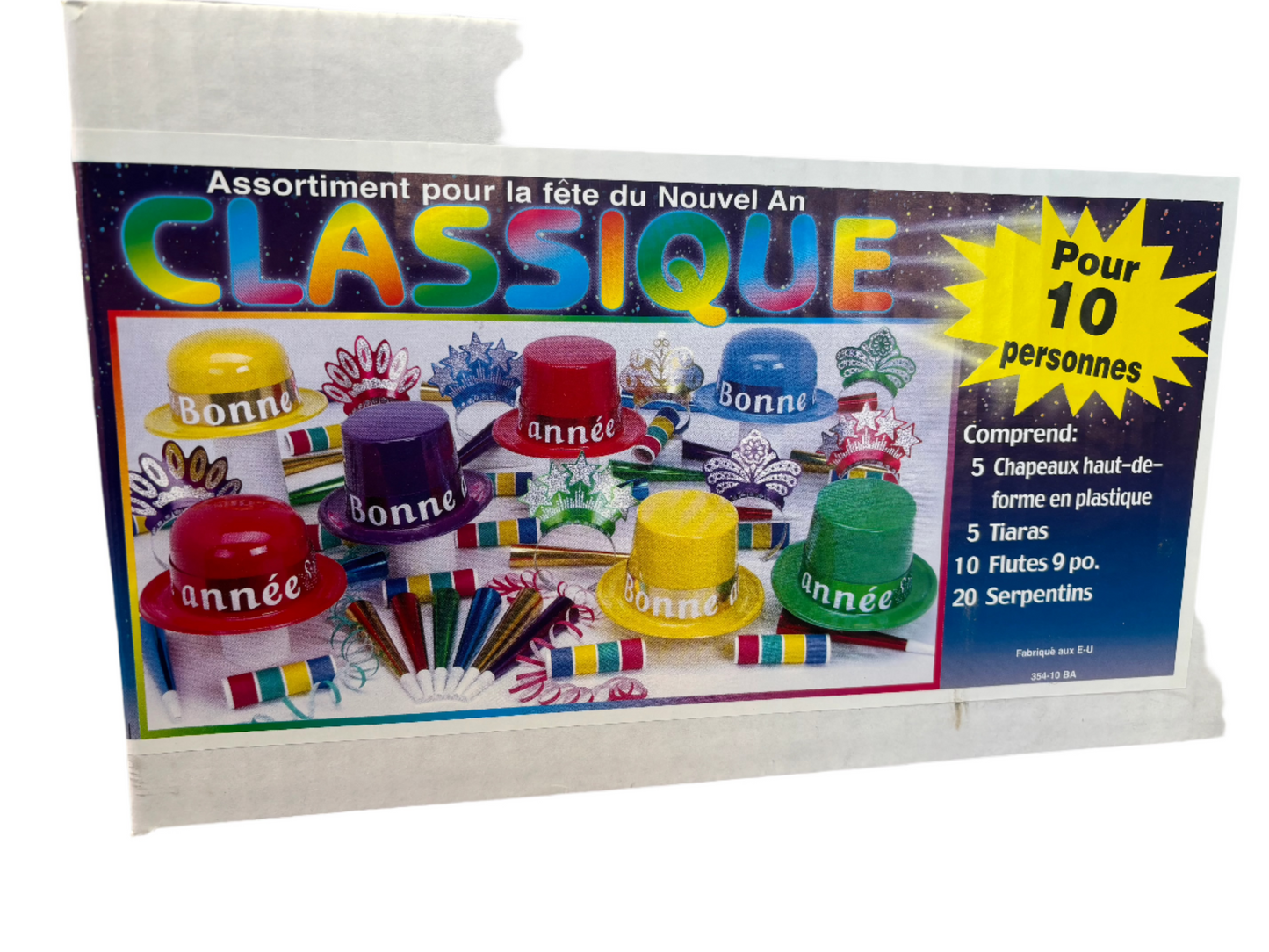 Bonne année kit for 10 ppl