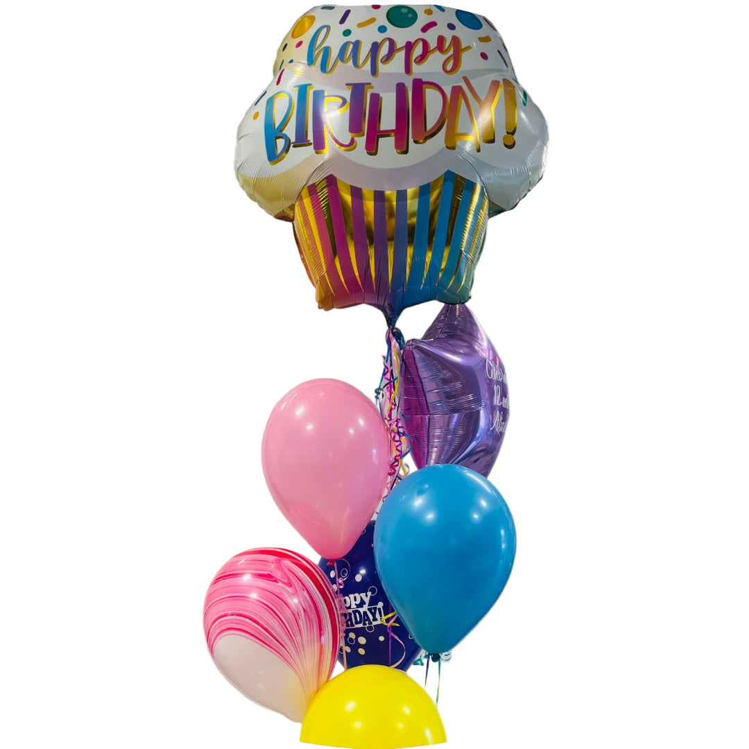 Perfect Birthday Balloon Floor Bouquet