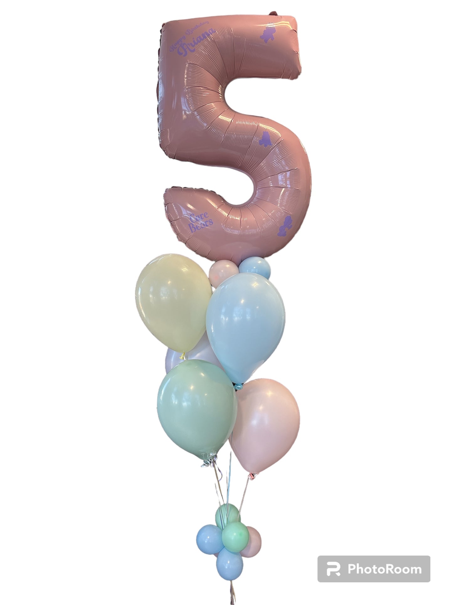 Number Balloon Bouquet