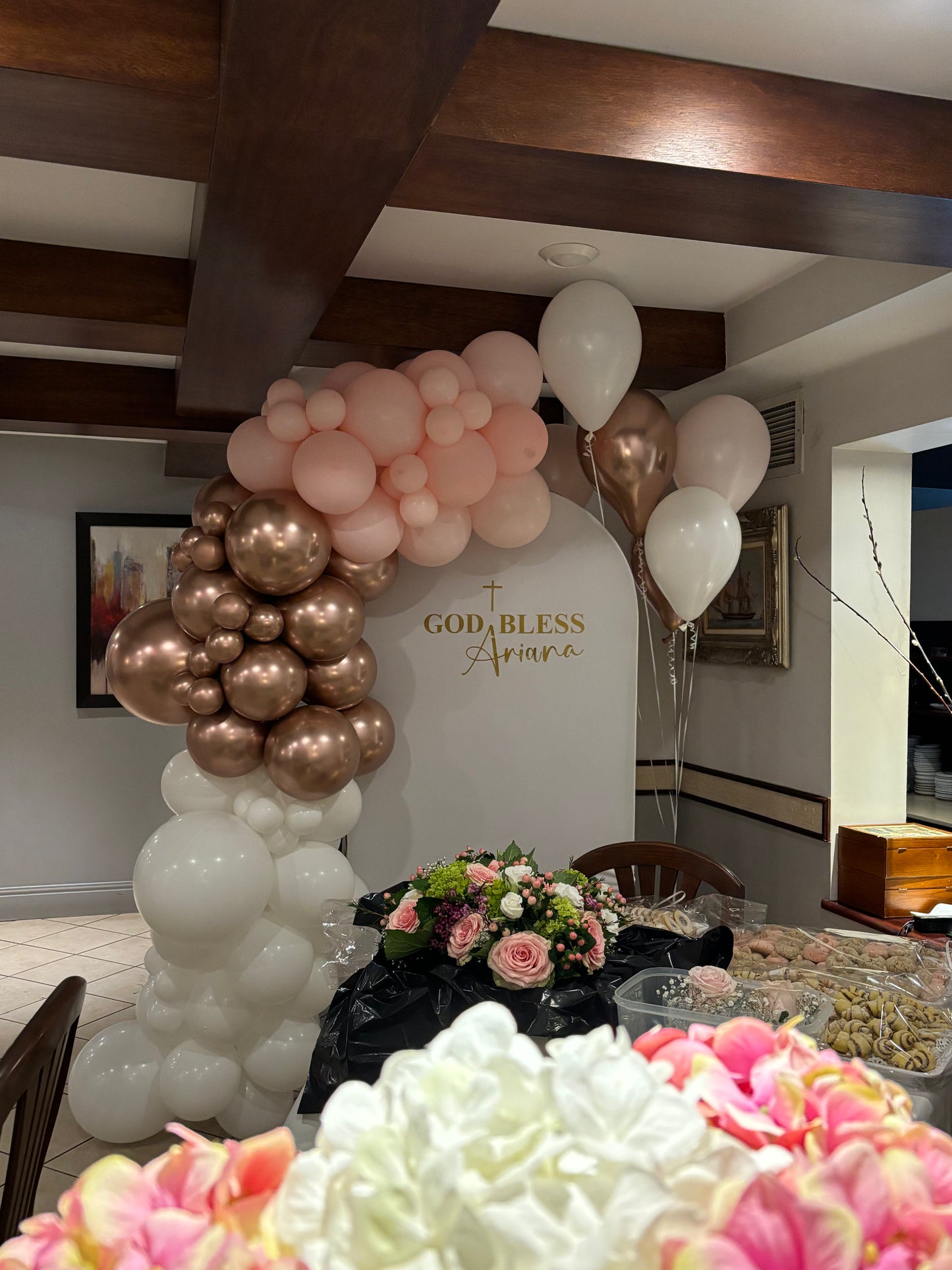 Religious Balloon Backdrop