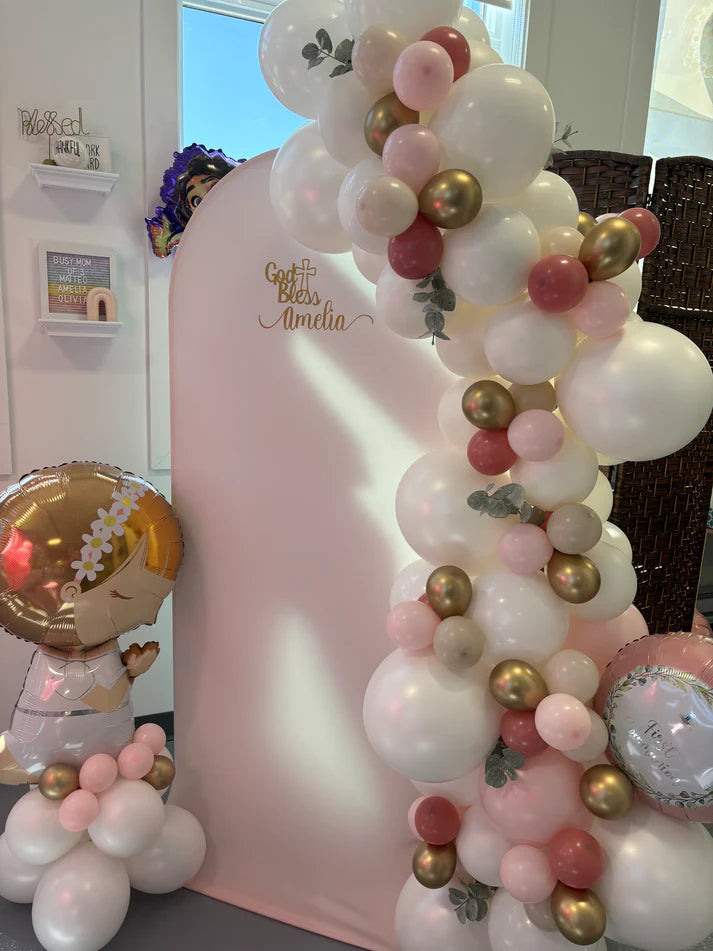 Balloon Garland and Backdrop