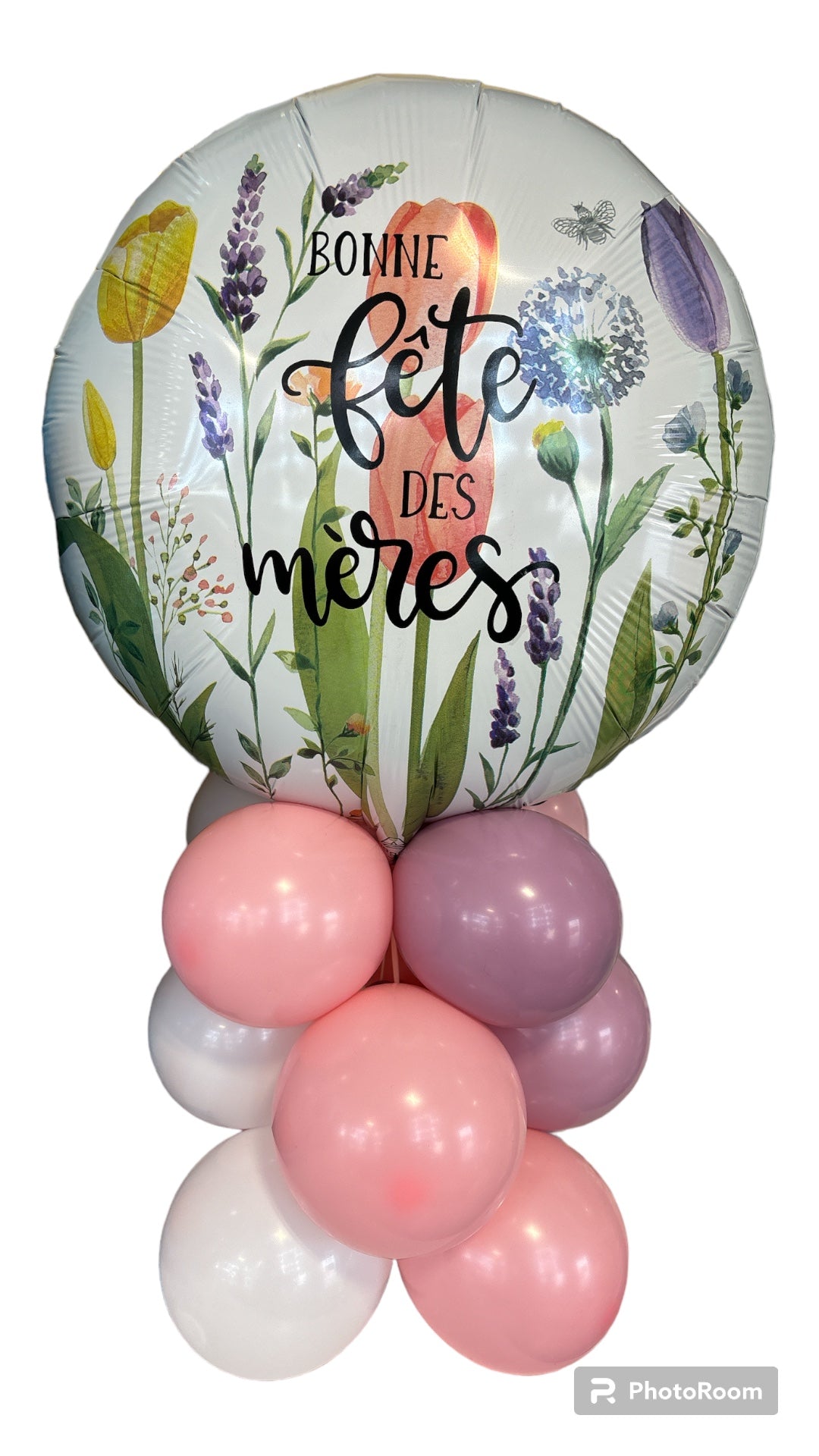 Centre de table ballon fête des mères