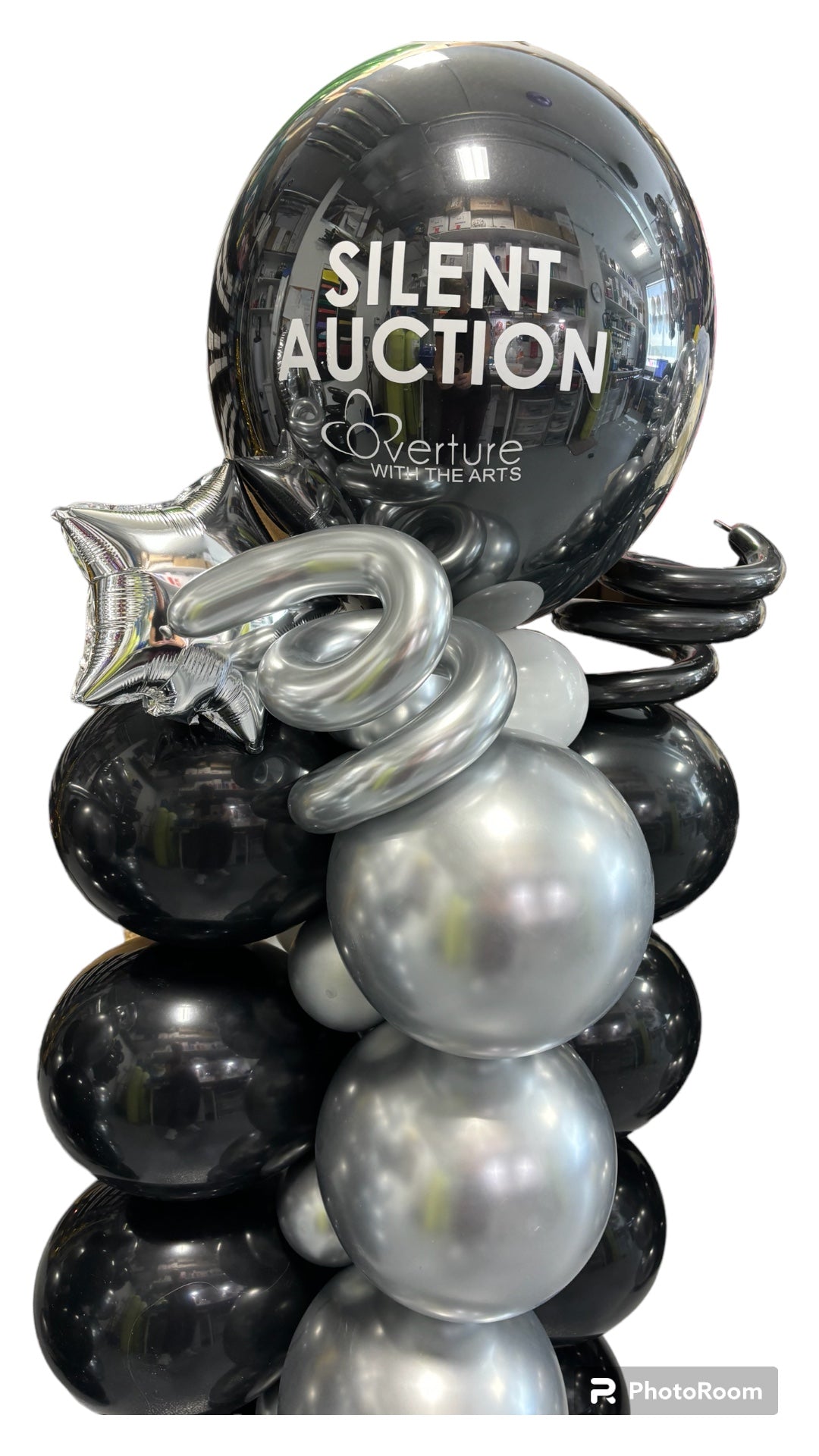 Personalized Custom Balloon Tower Marquee