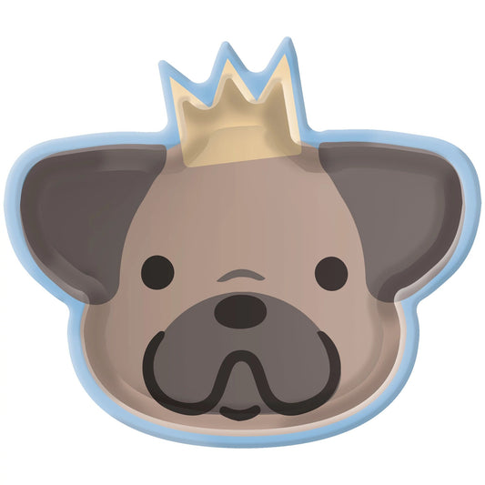 Dog Shaped Party Foil Plates