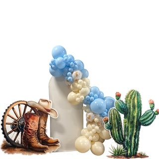 Balloon Garland and Backdrop