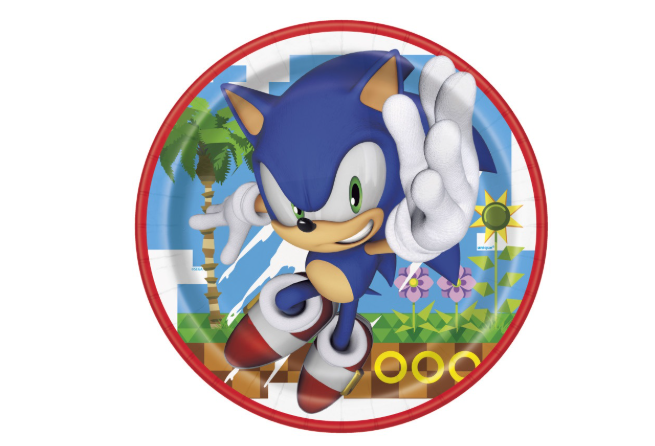 Sonic the Hedgehog Plates