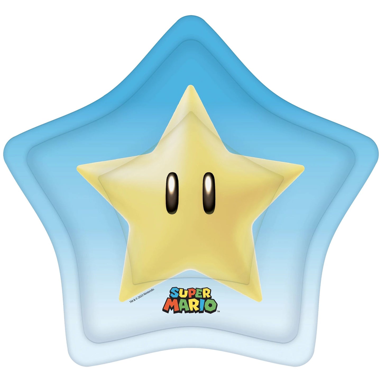 Assiettes en forme d'étoile Super Mario