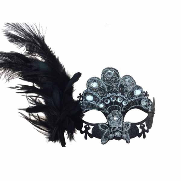 Gem Feathered Masks